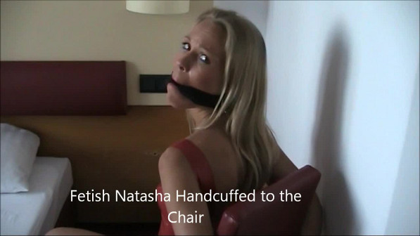Fetish Natasha Handcuffed To a Chair