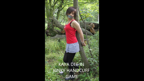 KayaDee in Kinky Handcuff Game