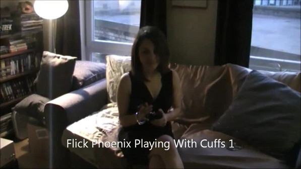 Flick Phoenix Playing With Cuffs 1