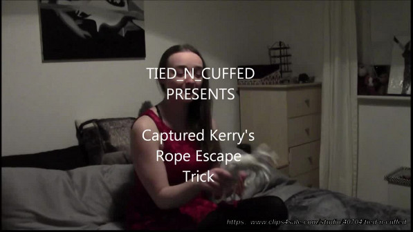 Captured Kerry's Rope Escape Trick